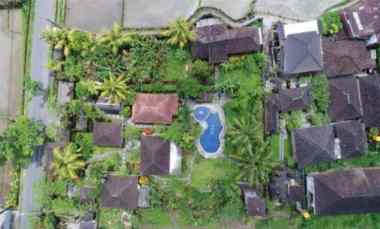 dijual villa tradisional centre ubud gianyar bali bali