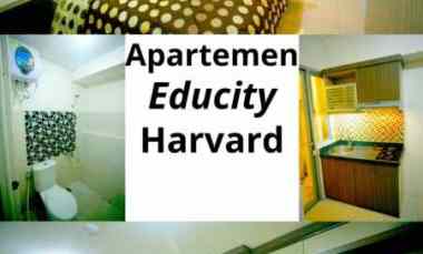 Educity Pakuwon City Tower Harvard Lt 21 Full Furnished, Mewah