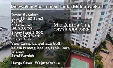 Apartemen Disewakan di Pantai Mutiara Pluit Jakarta Utara