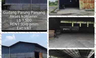 Disewakan Gudang di Parung Panjang 540 juta Per Tahun