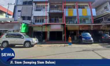 Komersial Disewakan di Tepi Jalan Jl. Siam depan jl. H. Abbas