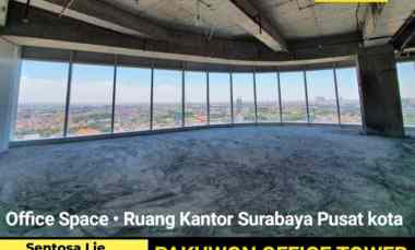 Murah Disewakan Kantor Pakuwon Office Tower Tunjungan Plaza 6 Surabaya