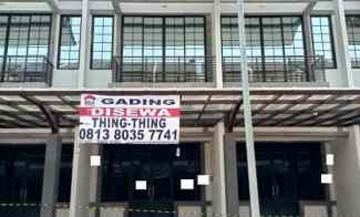 disewakan ruko gudang kantor jl gading soho japan