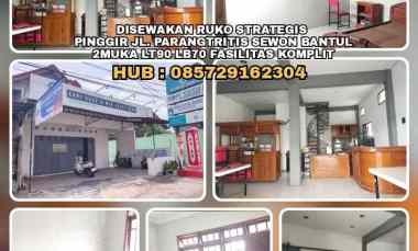 disewakan ruko gudang kantor jl parangtritis no 351