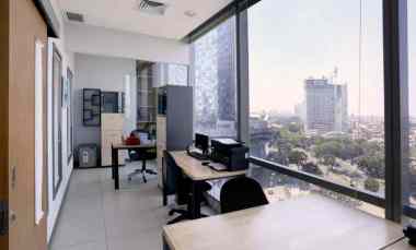 Disewakan Jasa Service Office Minimalis 3 Pax View dengan Harga Murah