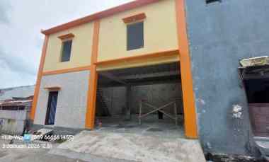 Disewakan Murah Gudang 2 Lt Unit Baru Strategis dekat Tol Pik2 Bandara