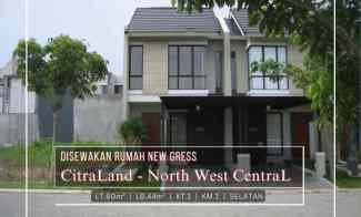 Rumah Disewakan di Citraland NorthWest Central