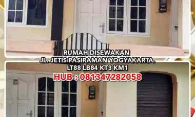 disewakan rumah jl jetis pasiraman yogyakarta