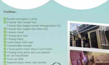 disewakan rumah jl pisangan baru rt 006 rw