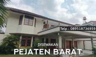 disewakan rumah pejaten barat kemang