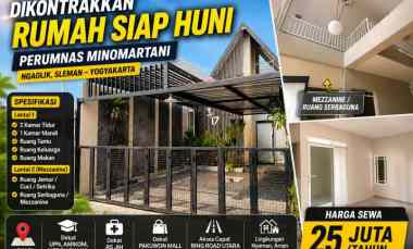 disewakan rumah perumnas minomartani ngaglik