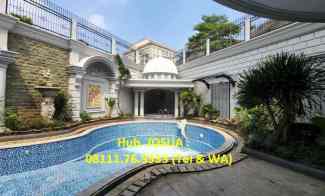 Rumah Menteng Moh Yamin 2 Lt, LT 925 m2, Lux, Swimming Pool