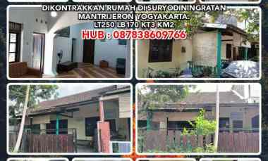 disewakan rumah suryodiningratan