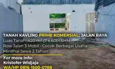 disewakan tanah hr muhammad
