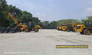 Disewakan Tanah Cakung Cilincing 1.5 Ha Full Cor Beton di Pinggir Tol