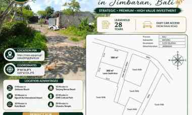 disewakan tanah strategis di jimbaran bali