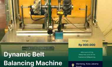 Dynamic Belt Balancing Machine