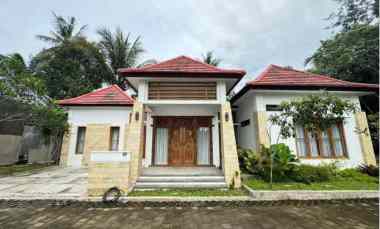 for sale rumah modern etnik di kawasan candi borobudur