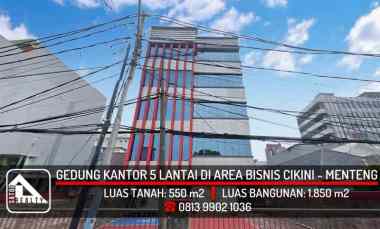 Gedung Kantor 5 Lantai di Cikini, Menteng, Jakarta Pusat