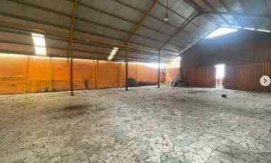 Gudang Kosong di Jalan Mayor Salim Batubara, Palembang