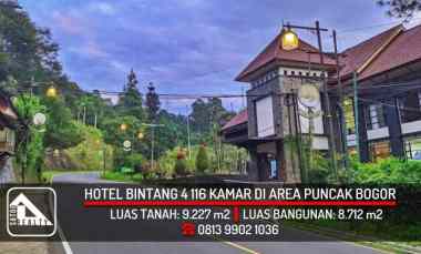 hotel bintang empat 116 kamar termurah di puncak bogor