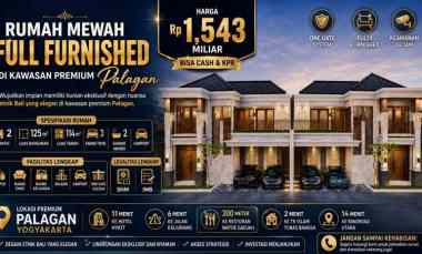 Hunian Eksklusif Palagan,Bisa CASH KPR, Siap Huni