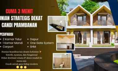 Hunian Estetik Prambanan Strategis, Nyaman Siap Huni