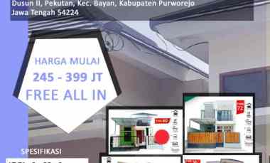 hunian premium purworejo mulai 245jt