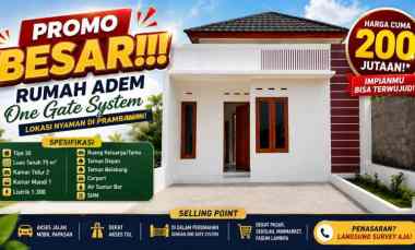 impian punya rumah sendiri bisa terwujud