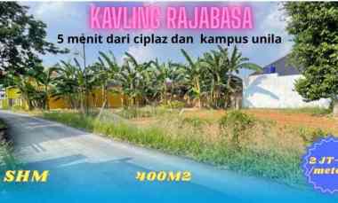 jual kavling di rajabasa