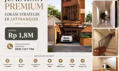 jual kost premium jatinangor lt 90m lb 133m shm