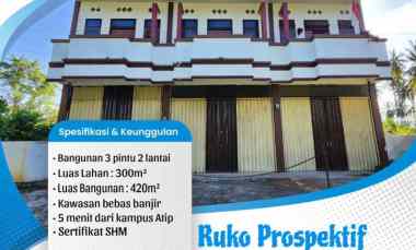 jual ruko di tabing padang