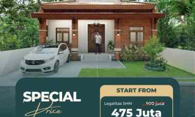 Jual Rumah Joglo Modern Kualitas Premium di Prambanan