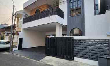 jual rumah keren kontemporer ampera kemang rooftop