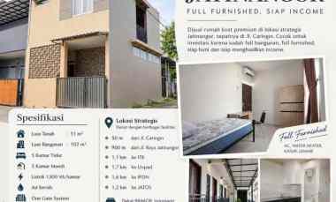 Jual Rumah Kost jl. Caringin Jatinangor dekat Kampus
