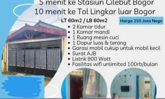 Jual Rumah Murah di Cilebut Bogor