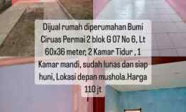 jual rumah murah siap huni