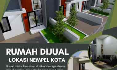 jual rumah scandinavian modern strategis di prambanan