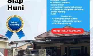 Jual Rumah Siap Huni di Anduring Padang