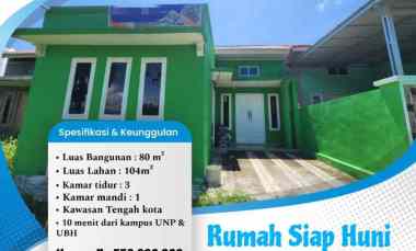 jual rumah siap huni di tunggul hitam