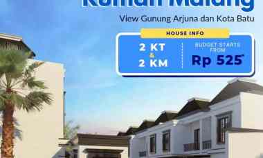 Jual Rumah Villa Malang dekat Batu