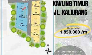 Jual Tanah Kavling Timur Jalan Kaliurang km 12,5