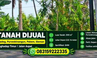 Jual Tanah Sertifikat Shm