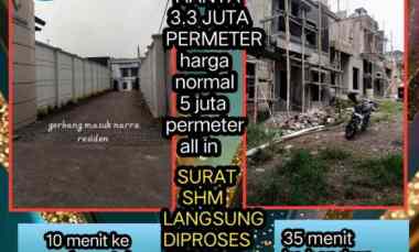 Kavling dalam Cluster Harga Ekonomis