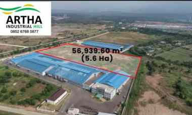 Kavling Industri 5,6 Hektar Karawang Barat