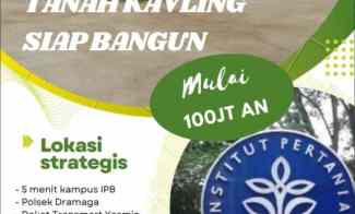 Kavling Murah Dramaga dekat Kampus IPB Bogor