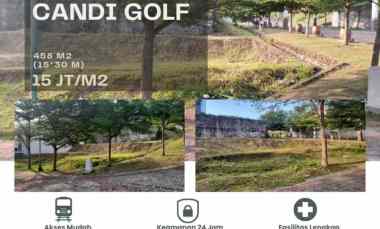 kavling siap bangun graha candi golf jangli semarang