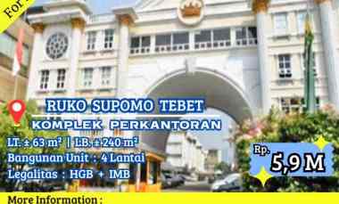 Komersial Dijual di Supomo Tebet