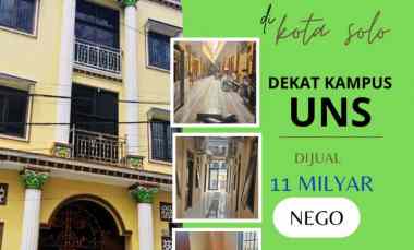 kos mewah exlusif dekat kampus uns solo