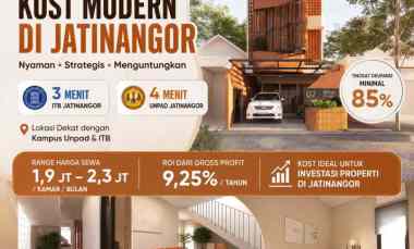 Kosan Eksklusif Pinggir Jalan Sisa 1 Unit Terakhir